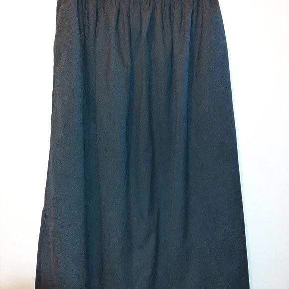 SIMONS Long pleated dark black-grey - Picture 6 of 6